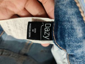 Women's Blue Wash Flare Jeans