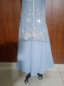 Elegant Sequined Kurta Set