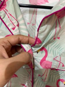 Flamingo Printed Night Suit