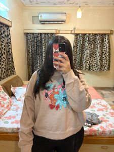 Cute Floral Sweatshirt