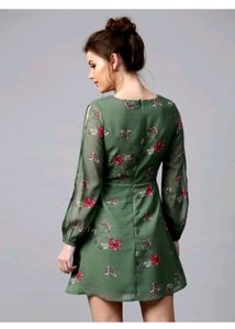Sassafras Full Sleeve Dress-xs