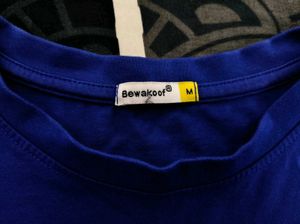 Royal Blue Puff Sleeve Top