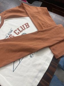 Tennis Club Graphic Long Sleeve Top