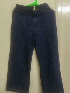 Dark Wash Wide Leg Jeans
