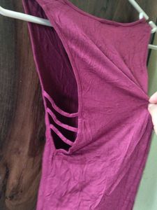 Lace-up side bodysuit.