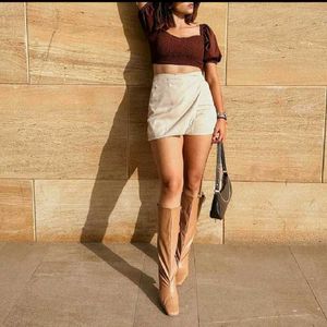 Wrap Mini Skirt topj