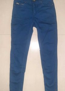 ZARA Vintage Rare-to-Find Royal Blue Denim Jeans