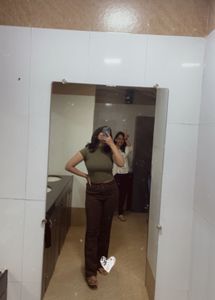 Brown Women's Casual Pants