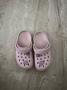 pink crocs
