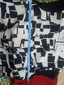 Stylish Geometric Print short Sleeve Dress