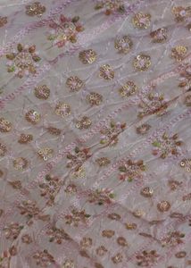 Pink Embroidered Lehenga