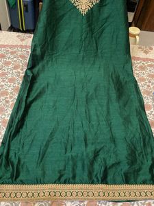 Elegant Green Embroidered Kurta
