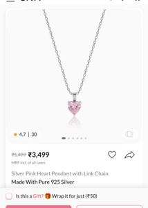 Giva Heart Pendant Necklace