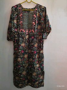 Beautiful Floral print Kurta set