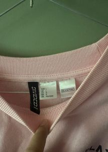 h&amp;m x blackpink sweatshirt