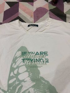 Graphic Print T-Shirt Zudio