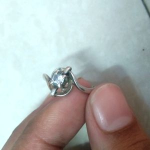 Dazzling Stars Silver Ring