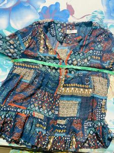 Boho Chic Printed Top