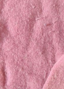 High Neck Pink Sweater
