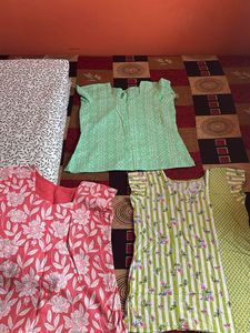 combo for 3 new short tops