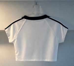 White "Obsessed" Crop T-Shirt