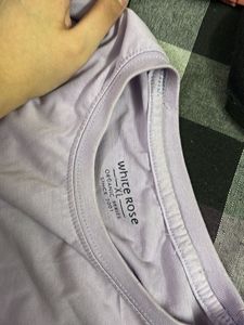 Lilac Graphic Print T-Shirt