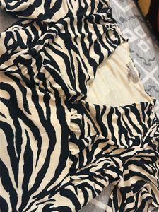 Stylish Zebra Print top