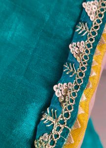 Sea Green Silk Blouse Piece