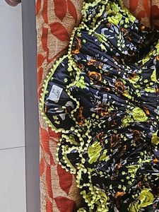 Floral Printed Long Skirt