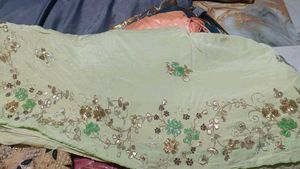 Designer Embroidered Saree