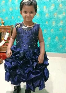 Navy Blue Frock