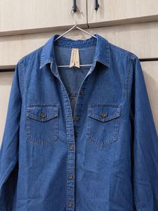 Classic Blue Denim Shirt