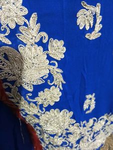 navy blue kurti with duppatta and plazo