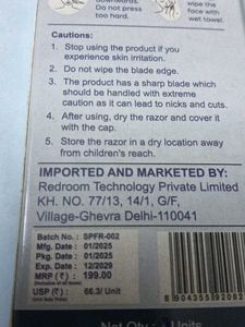 Sanfe Pretty Face Razors 4in1