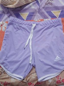 Adidas Lavender Dolphin Shorts