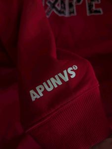 AAPE By A Bathing Ape Red Hoodie