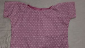 Ladies Top In Hakoba Material