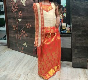 Girls' Traditional Lehenga Choli Set