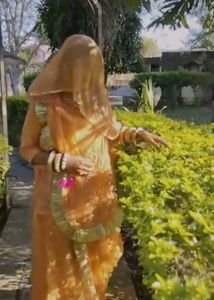 Navratri maha sale live Elegant Rajputi poshak
