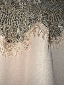 Forever 21 Elegant Lace Trimmed Top (size L)