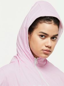 Max Pink Hooded Lightweight Jacket