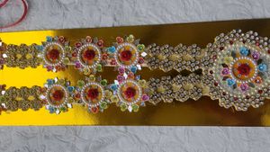 fancy dulha haar and god idols necklace. takpath m
