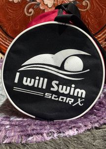 Stylish Red &amp; Black Swim Bag