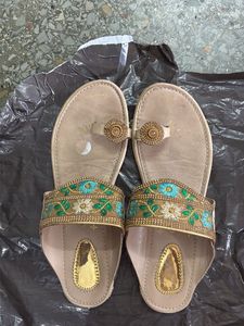Embellished Flat Sandals for Women
