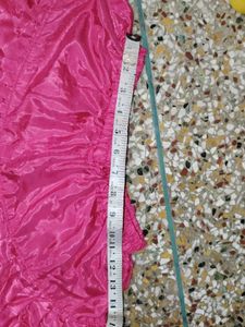 yellow frock  and  pink dhoti salwar