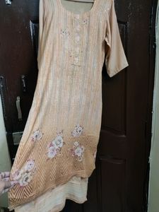 Excellent  Fully Worked Plus size Party wear Kurta