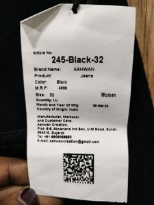 Black Ripped Jeans From Aahwan (Summer Special)