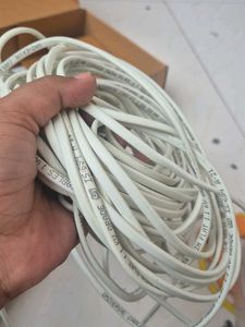 White Electrical Cable Wire fo wifi