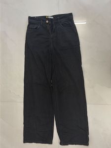 Black Wide Leg Jeans