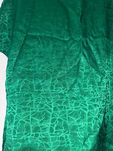 V-Neck Emerald Green Kurta Top
